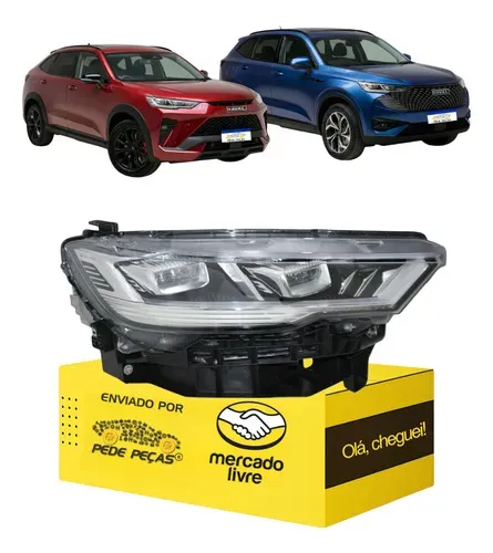 Farol Sinaleira Gwm Haval H6 Gt 2024 2025 2026 Full Led L.d Direito/passageiro