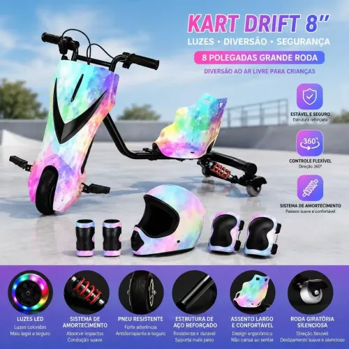Triciclo DRIFT com amortecedor 