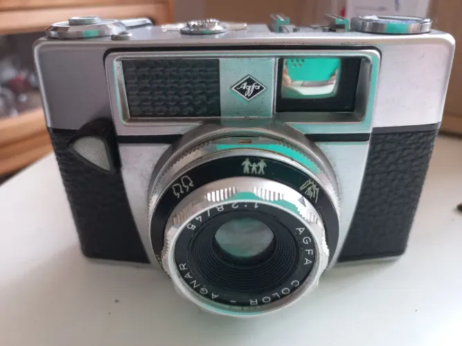 Camera Analógica Vintage Agfa Optima NO ESTADO