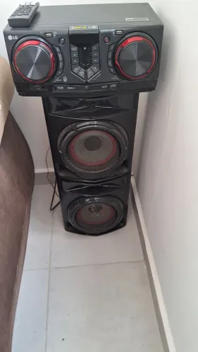 Aparelho Som LG POTENTE karaoke
