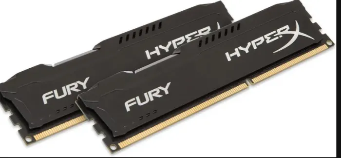 Memória RAM Kingston HyperX Fury DUAl 4GB DDR3 1866MHz Black CL10