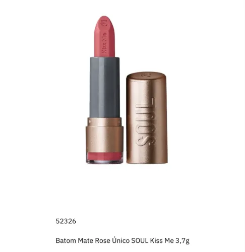 Batom mate rose 