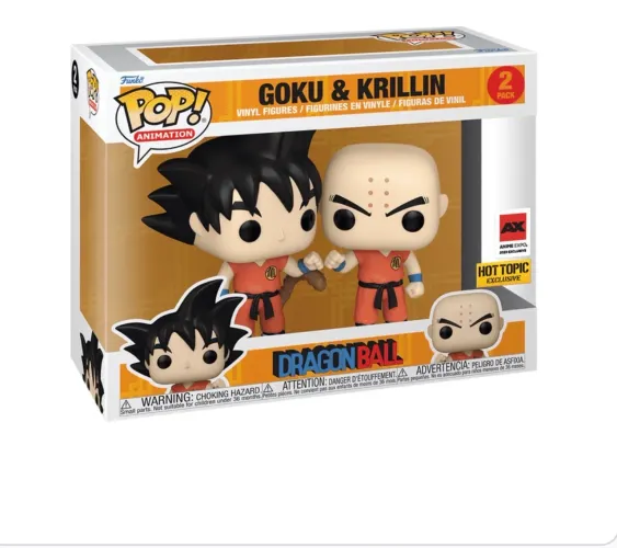 DragonBall - Goku & Krillin Hot Topic Exclusive