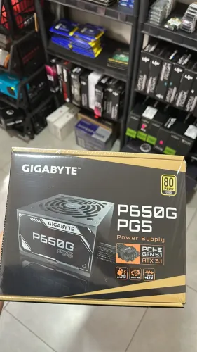  Fonte de Alimentação 650W - 80 Plus GOLD | Gigabyte | Nova lacrada