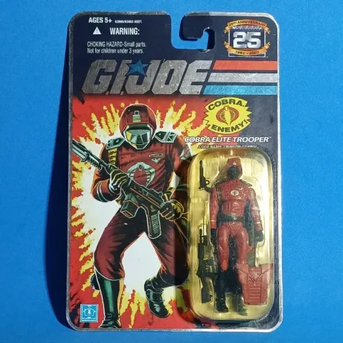 G.I. Joe Comandos em Acao - Cobra Crimson Guard