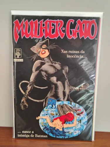 Mulher-Gato: Nas Ruínas da Inocência (Editora Abril 1989)