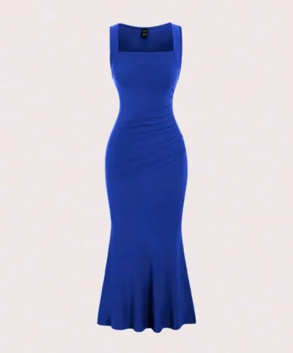 Vestido Azul Shein Tam G
