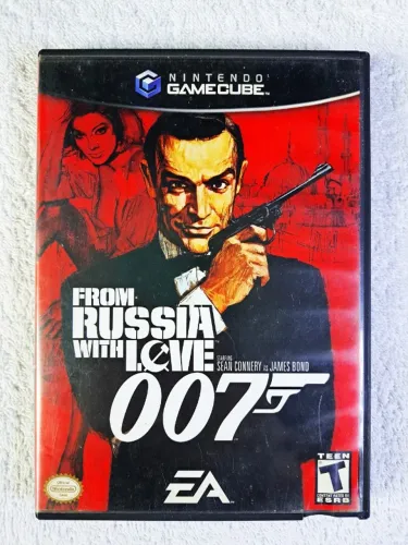007 From Russia With Love Original Americano Completo - Nintendo Gamecube