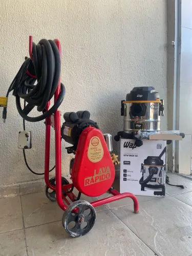 Kit lava jato (Lava rápido e aspirador) 