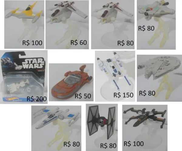 Naves Star Wars Hot Wheels Miniatura