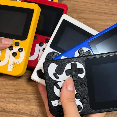 Mini videogame retrô portátil 400 jogos
