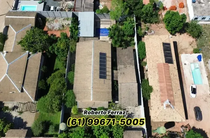Casa Corumbá 4 com Energia Solar
