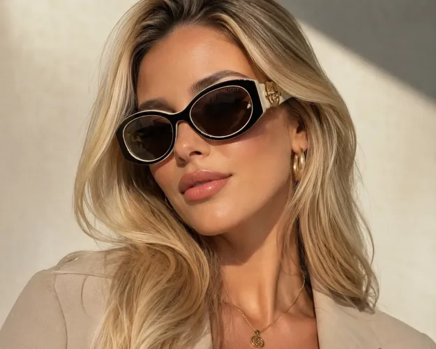 Óculos femininos de luxo altíssima qualidade excelente