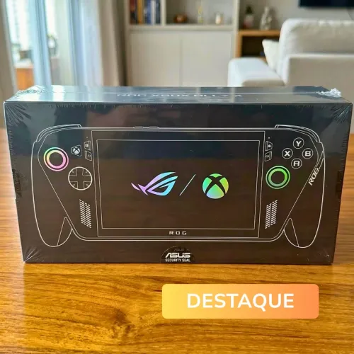 Xbox ROG Ally X ASUS 1TB SSD Ryzen Z1 Extreme Tela 120Hz Windows 11 Novo Caixa Lacrada