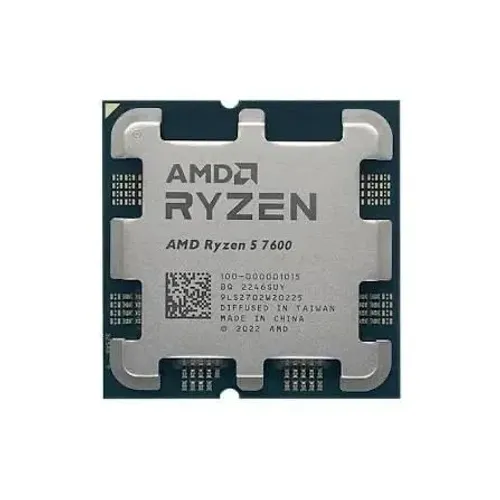Processador AM5 - Ryzen 5 7600 - 6 Núcleos, 12 Threads, 3,8~5,1 GHz