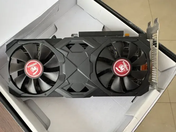 Placa de vídeo gamer AMD RX580