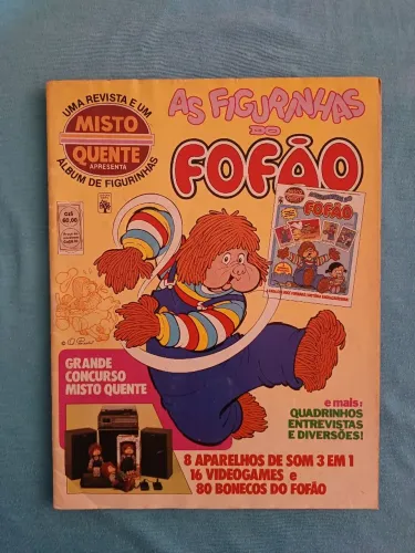 Álbum Fofão completo + Revista Misto Quente