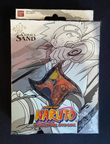 Naruto CCG Bandai Deck Iniciante 2006 Lacrado - Curse of the Sand