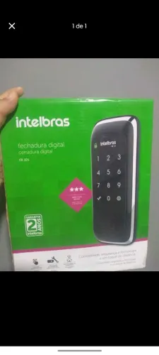 Fechadura Eletrônica Nova Lacrada 