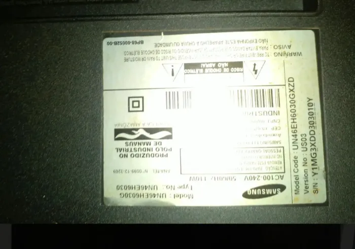 Tv samsung 50 polegadas NAO Liga