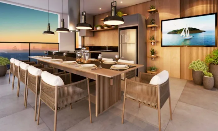 Apartamento à Venda na praia das Toninhas em Ubatuba