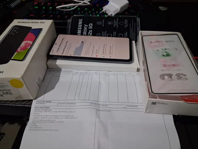 Celular Samsung A52s 5G 128gb/6gb ram ( Nao aceito propostas )