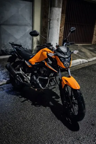 TITAN 160 2025 LARANJA