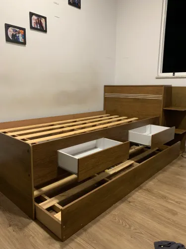 CAMA BOX SOLTEIRO 
