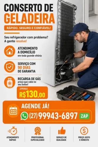 Conserto de Geladeira 