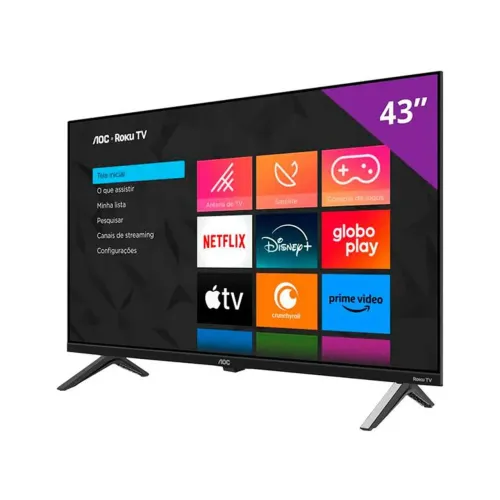 Vendo uma TV 43 polegadas semi nova, com poucos meses de uso(1200R$). Contato: *