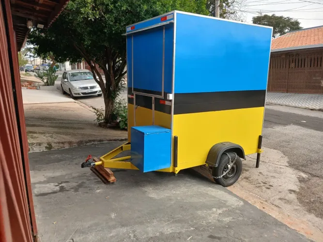 VENDO TREILER P LANCHES NOVO OFERTA !