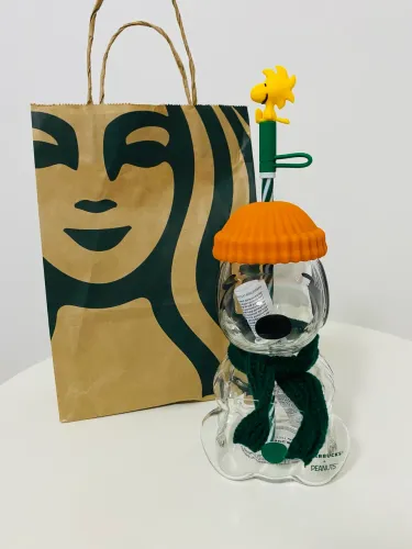 Copo Snoopy Starbucks Original! Lançamento 2026! Comemoracao 60 anos!
