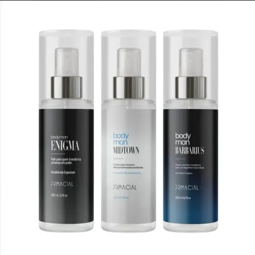 kit de body splash da primacial : midtown + enigma + barbarius