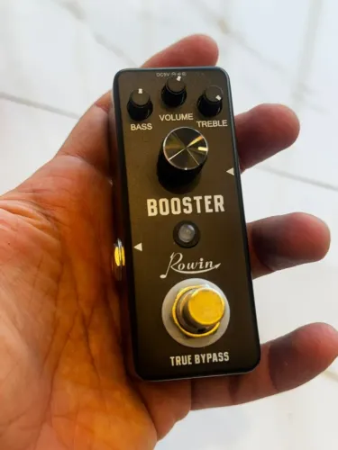 Pedal Booster Rowin Guitarra