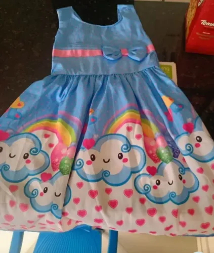 Desapego vestido Tam 2 a 3 anos 