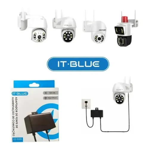 Fonte 12V 2A LE-0181 comutação It.Blue