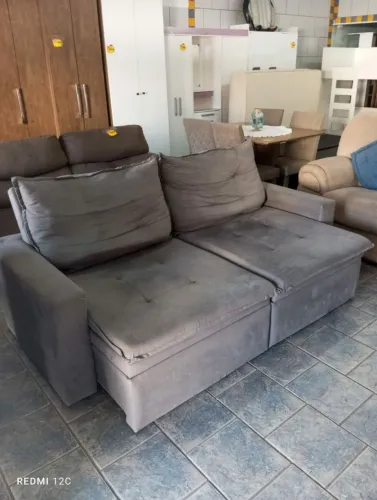 Sofá retrátil baú 