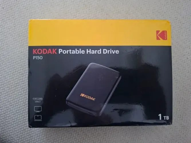 HD Externo 1Tb KODAK Usb 3.0 (Ps4/Xbox One/Serie S e X) NOVO - Aceito Cartão / Pix.