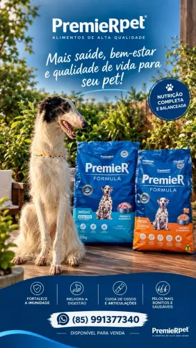 Ração PremieRpet Fórmula para Cães - Adultos e Filhotes