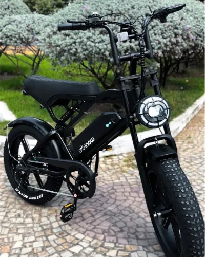 SÓ PEGAR E ANDAR !! Bike Elétrica Inow v20 All Black 2025