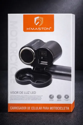 Carregador de celular para motos