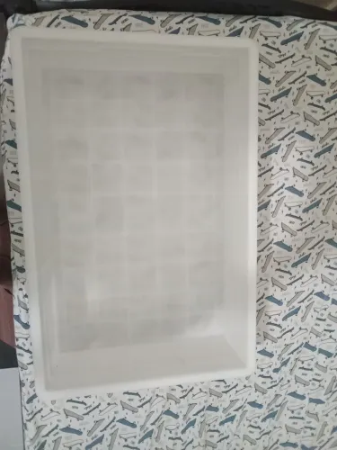 Caixa para fermentação de massa de pizza 15 cm altura branco