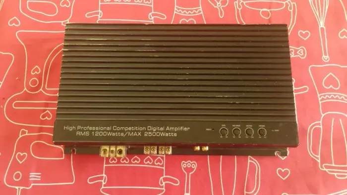 Amplificador digital de competição profissional alto MRS 1.200w/Max 2500w