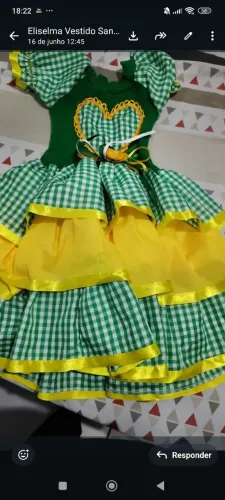 Vende-se vestido Junino