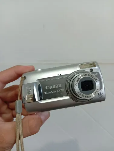 Camera Canon powershot A470 7.1 MP funcionando perfeitamente 
