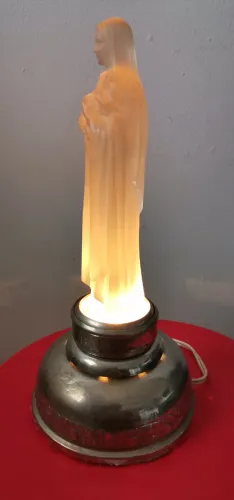 Luminária Antiga Imagem Santa Terezinha