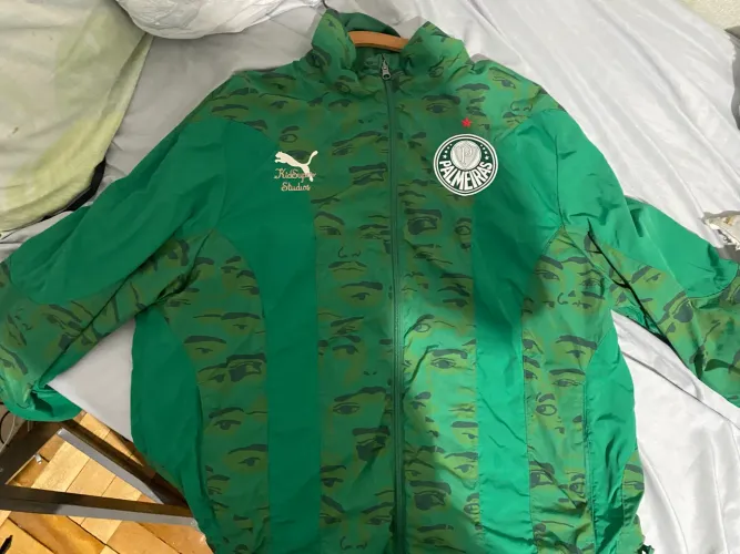 Jaqueta Palmeiras 2025 KidSuper x Puma Dupla face original