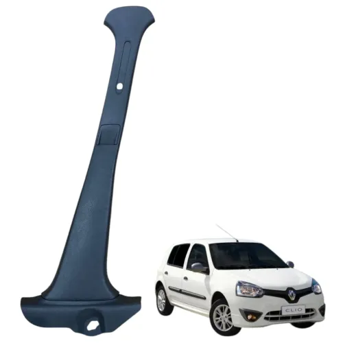 Moldura Coluna Central Direito Renault Clio 2013 2014 2015