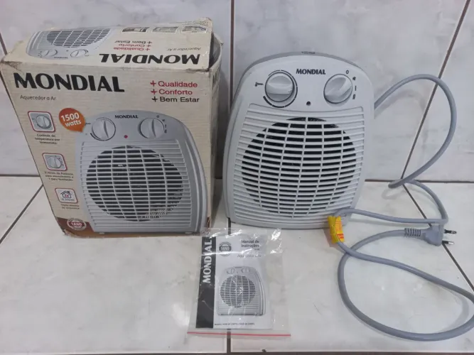 AQUECEDOR MONDIAL 110v FUNCIONANDO
