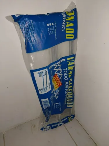 Varal Sanfonado Todo em Alumínio - Prático, Resistente e Não Enferruja